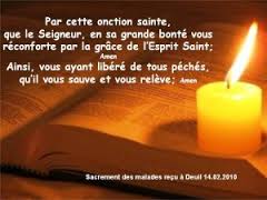 Le sacrement des malades